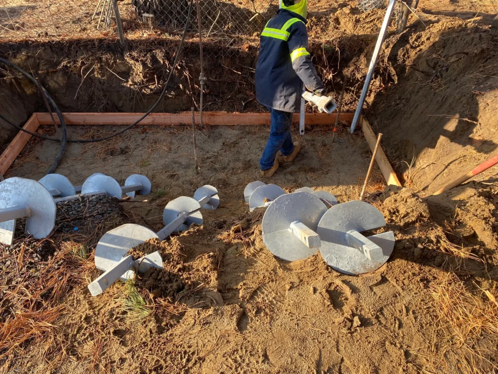 Helical Pier Installation in Radcliff, KY