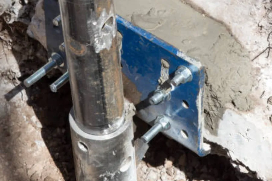 Steel Push Pier Installation in Radcliff, KY